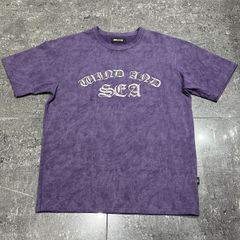 WIND AND SEA 25ss EMBROIDERY LOGO S/S TEE SIZE-M ウィンダンシー エンブロイダリーロゴ半袖Tシャツ 南堀江店