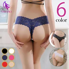UKIUKI セクシー ランジェリー Sサイズ レース Tバック ショーツ パンツ パンティー レディース セット 可愛い カラー豊富 シースルー li-51