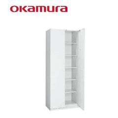③オカムラ / okamura 大型両開き6段書庫（SAシリーズ）F5318A Z13　業務用　収納棚　書類庫　ハイキャビネット
