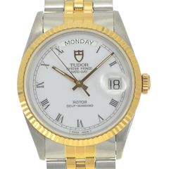 チューダー TUDOR 76213 プリンスデイデイト SS/YG/GP 自動巻き メンズ 良品 保証書付き R#141267