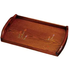 紀州塗り 尺７寸 長手盆 明日香 土筆 お盆 トレー トレイ おぼん 日本製 国産