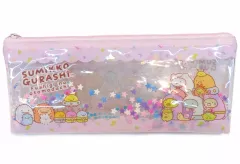 【中古】バッグ ピンク ふしぎなおともだち キラキラクリアポーチ 「すみっコぐらし」
