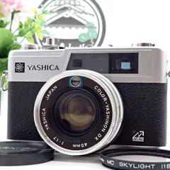 極上品 YASHICA ELECTRO エレクトロ 35GX 35 GX シリーズ最終モデル COLOR-YASHINON DX 40mm f1.7 レンジファインダー フィルムカメラのサムネイル
