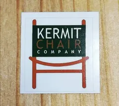 カーミットチェア KERMIT CHAIR ステッカー　キャンプ　camp　アウトドア　ヒロシ　カーミット　チェア　シール　キャンステ　スノーピーク