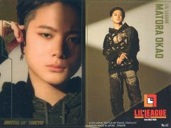 [중고] 컬렉션 카드 (남성) No.42 [캐릭터 카드] : LIL LEAGUE / 오카오 마코토 / [BATTLE OF TOKYO ~ Jr.EXILE vs NEO EXILE ~ 트윈 웨이퍼 2nd BATTLE] 메탈릭 플래 카드
