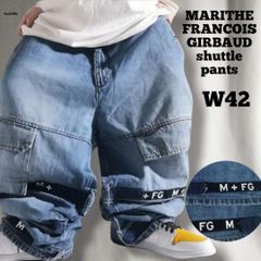 GIRBAUD ジルボー ベースブラック シャトルパンツ W42 古着 Y2K