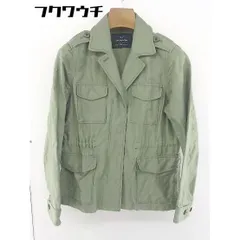 ◇ green label relaxing UNITED ARROWS 長袖 ミリタリージャケット サイズ36 カーキ レディース  【中古】 【1112160001106】