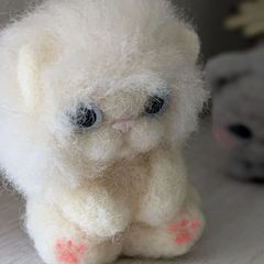 さて ねこ ぬいぐるみ 猫 ネコ sate 東京蚤の市 - メルカリ