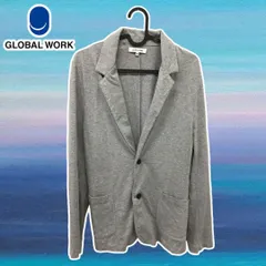 GLOBAL WORK グローバルワーク テーラードジャケット グレーT-132
