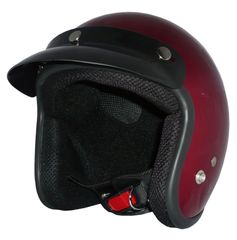 ジェットヘルメット マットブラック レッドライン 新品未使用 - メルカリ