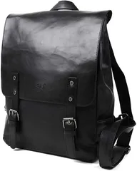 ametista mikketa リュック メンズ レディース レザー A4 アンティーク 通勤 全3色( ブラック)