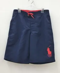 ラルフローレン Ralph Lauren 水着 スイムパンツ M(10-12) ビッグポニー刺繍 ラルフローレン(株)正規品 2508WS049