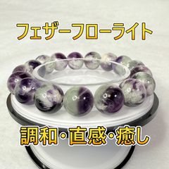 「まるで羽ばたく蝶のように優雅に、あなたの心に輝きを。フェザーフローライト」　No241207-2