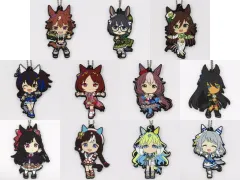 【中古】キーホルダー 全11種セット ラバーマスコット きゅんキャラいらすとれーしょんず 「一番くじ ウマ娘 プリティーダービー 8弾」 I賞
