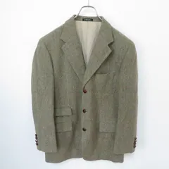 A.H COLLECTION ヴィンテージ ツイード  S3B シングルジャケット くるみボタン w926879ss