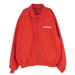 HideandSeek ハイドアンドシーク HJ-100221 Harrington Jacket ロゴ刺繍 ハリントンジャケット スウィングトップ レッド系 L【中古】のサムネイル