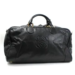 【良品】ロエベLOEWEアマソナ32大きめトートバッグ鑑定済アナグラム 黒 良品】ロエベLOEWEアマソナ32大きめトートバッグ鑑定済