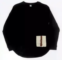 ポルノグラフィティ　ヴィレッジヴァンガード　ロンT(L)　黒・白 ポルノグラフィティ ヴィレッジヴァンガード ロンT(L) 黒・白