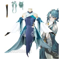 原神げんしん ファルザン 三分妄想製 コスプレ衣装 高級感フルセット