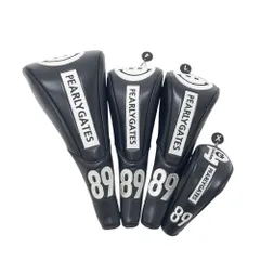 PEARLY GATES パーリーゲイツ  ヘッドカバー ニコちゃん 4点セット  ネイビー系 DR FW×2 UT [240101513990] ゴルフウェア ストスト