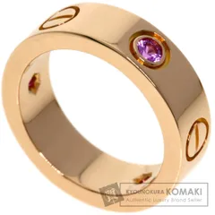 まあ♡カルティエラブリング　ピンクサファイア カルティエ Cartier ラブリング フル ピンクサファイア ピンクゴールド
