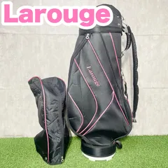 Larouge ラルージュ　 キャディバッグ　ゴルフバッグ　9インチ Larouge ゴルフクラブセット キャディバッグ付き
