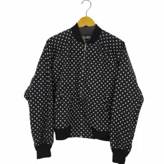 ブラックコムデギャルソン BLACK COMME des GARCONS AD2014 ドットブルゾン ボンバージャケット メンズ JPN：XL のサムネイル