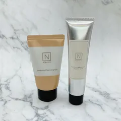 ［極美品］Ｎ organic エヌ オーガニック モイスチュア＆バランシング ハンドクリーム 30g N Organic Basic スージング クレンジング ジェル 30g 箱なし 2点セット まとめ売り 01-0138