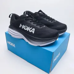 [ホカオネオネ] HOKA BONDI 8 陸上/ランニング ランニングシューズ ボンダイ 8 ワイド ランニング ロード マラソン ランシュー 厚底 ワイドタイプ 男女兼用 ブラック×ホワイト 送料無料