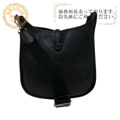 HERMES/エルメス  エブリン3 29 PM トリヨンクレマンス トリヨンクレマンス ショルダーバッグ ブラック メンズ ブランド