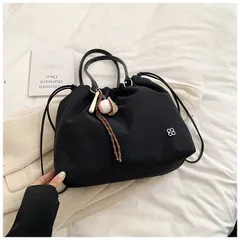 大容量 トートバッグ レディース ナイロン 布 通勤 バッグ 軽量 おしゃれ  ショルダーバッグ カジュアル バッグ M250310-1420