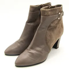 アンタイトル ブーツ ブランド シューズ 靴 日本製 レディース 23サイズ モカ UNTITLED 【中古】