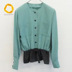 ジュンアシダ junashida シルク シャツ ブラウス リボン 849181iのサムネイル