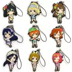 【中古】ストラップ(キャラクター) 全9種セット ラバーストラップ 「一番くじ ラブライブ! 3rdステージ」 N賞