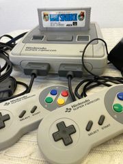 ♦再値下げしました♦Nintendo スーパーファミコン 本体＋コントローラー×2＋ソフト付　DERBY　STALLIONⅢ