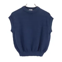 アメリ レーヨンブレンド ニット ベスト ネイビー系 AMERI レディース 【中古】  【230904】