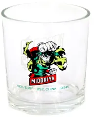 【中古】グラス 緑谷出久 グラス 「一番くじ 僕のヒーローアカデミア Let you down」 E賞