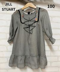 【夏物セール】子供服　ブランド　ジルスチュアート　JILL　STUART　ワンピース　100㎝　上品ワンピース　キッズワンピース　結婚式　発表会