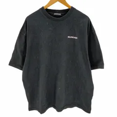 2023年最新】BALENCIAGA バレンシアガ メンズ ロゴ半袖Tシャツ