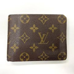LOUIS VUITTON ルイ・ヴィトン モノグラム ポルトフォイユ・フロリン 二つ折り財布 パスケース M60026 ブラウン フランス製