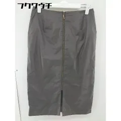 ◇ green label relaxing グリーンレーベル UNITED ARROWS ロング タイト スカート サイズ38 ブラウン レディース  【中古】 【1107090014623】