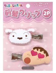 アイプランニング クレヨンしんちゃん 前髪クリップ2P ライトピンク K1855E