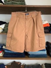 90s Ralph Lauren cargo shorts made in USA