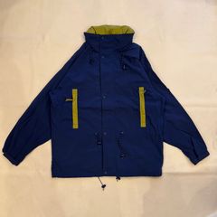 90s　timberland　マウンテンパーカー　ナイロンジャケット　ドローコード　テック　【J-44】