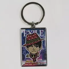 【中古】雑貨 TETSUYA 背景付きメタルキーホルダー EXILE20周年オンラインブースグッズ