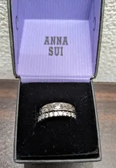 ANNA SUI - アナスイ ANNA SUI ロゴ有 指輪 ピンキーリング 3号