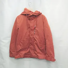 ◇ ⊇ MASTER FRAME マスターフレーム 2way　キルティング取り外し可能 長袖 ジャケット サイズ3 オレンジ メンズ E  【1502180023392】