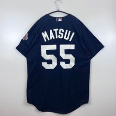 majestic MLB New York Yankees 100th ANN game shirt navy 2003 뉴욕 양키스 마츠이 100주년 베이스볼 셔츠 M 미국제