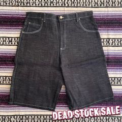 美品】ANTIMID リジッドデニム ハーフパンツ 濃紺 XL バギー Y2K