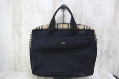 Burberry BLACK LABLE ビジネスバッグ ナイロン バーバリーブラックレーベル ノバチェック ショルダー紐無し